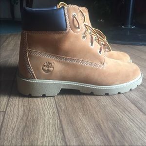 Kids Light Brown Timberlands